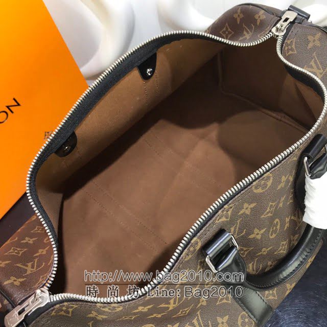 Louis Vuitton新款旅行包 路易威登KEEPALL旅行袋 LV老花男士手提肩背50旅行袋  ydh4195